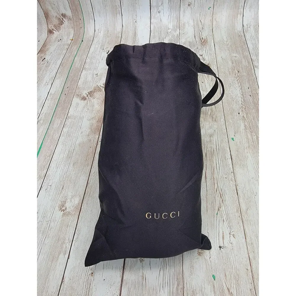 Gucci Eyeglasses Frames GG01310 002 Matte Black Gold Square Full Rim 53-18-145